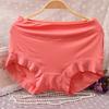Roupa Íntima Feminina de Modal para Mulheres Gordas Cintura Média-Alta Levanta Bumbum Quadril Largo Menina Cheinha Shorts de Vovó Cuecas