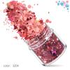 Polvo de glitter polvo de glitter joyería para uñas lentejuelas traje degradado láser Esmalte de uñas pegamento maquillaje epoxi delgado