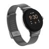 Adequado para Google Google Pixel Watch Pulseira Milanesa Fivela de Metal + Pulseira Magnética