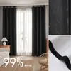 Cortinas blackout com revestimento, padrão floral, design perfurado, dropshipping transfronteiriço e serviços de etiquetagem, best-sellers da Amazon SHEIN