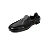 Mocasines Retro de 1.5cm, Zapatos Planos Cómodos para Caminar, Nuevo Estilo Primavera y Otoño 2026, Zapatos de Cuero sin Cordones Puntiagudos Cuadrados