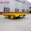 Carrinho de Trilho com Bateria Recarregável Painel de Controle Inteligente com Tela Sensível ao Toque Carrinho de Trilho RGV Acoplagem em Ponto Fixo Controle Remoto Carrinho de Plataforma Plana