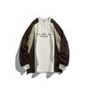 Ropa para Hombre Beijie Marca de Moda Americana Otoño 2025 Nuevo Diseño de Color de Contraste Sudadera de Cuello Redondo Chaqueta Deportiva para Pareja de Hombres