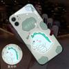 Funda Unicornio Manzana 15 Teléfono Móvil Iphone16 Luminosa Iphone14Promax Pareja Nuevo Modelo 17 Dibujos Animados 13