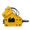 Martillo rompedor hidráulico para minería, resistente al desgaste y a la flexión, fácil de desmontar y mantener, especializado para minas