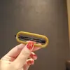 Elegante Morandi Color Hairpin Clip Acessórios para o cabelo Hairpin Internet Celebrity Back of Head Girl Clip Elegant Bangs Clip
