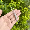 18 Tiradores Pequeños Planos de Cremallera de Doble Extremo Cabezal de Cremallera para Ropa Cuerda de Cremallera para Mochila y Equipaje Hebilla de Cremallera