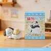 Figuras Lindas de Gato y Perro de Dibujos Animados, Gatito y Cachorro Estilo Curativo Decoraciones para Escritorio de Oficina en Casa