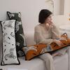 Almohada Larga Sofá Sala de Estar Cabecera Almohada Lumbar Funda Cojín Rectangular Dormir Almohada Lumbar Cabecera Almohada de Respaldo