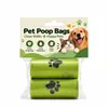 Comercio Exterior Transfronterizo Bolsas para Basura de Mascotas Bolsas para Excremento de Perro con Huella de Pata Bolsas para Excremento de Perro Bolsas de Baño Empaque con Encabezado de Cartón al por Mayor