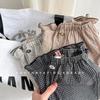 2026 Ropa de Verano para Niños Huzhou Zhili Estilo Coreano para Niñas Algodón Lino Pantalones de 9 Puntos Pantalones de Tres Cuartos Pantalones Anti-Mosquitos 6216