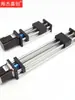Módulo Deslizante de Transmissão com Guia Linear e Parafuso de Esfera de Eixo Duplo GGP/EB Motor Automático Curso Ajustável