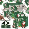 Explosiones Transfronterizas de Amazon Sorpresa de Navidad Caja Saltarina Regalo Creativo de Cumpleaños Navidad Sobre Rojo Saltarín Plegable Caja de Regalo