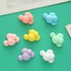 Nubes de arcoíris estéreo, funda para teléfono móvil, crema de emulación, pegamento, bolsa, accesorios de resina hechos a mano