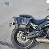 Muscle car Wolf adequado para Qianjiang flash 500s bolsa lateral bolsa lateral pode ser instalado capacete meio capacete capacete completo com trava modificação de quadro de liberação rápida