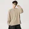 Camiseta Funcional Manga Longa Color-Blocking de Secagem Rápida para Homens, Colete de Casal para Primavera e Verão, Roupa Casual para Treinamento de Corrida, Esportes ao Ar Livre, Ciclismo