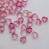 Cuentas Perforadas Aurora en Forma de Corazón Sinfonía Amor Vidrio Cuentas Sueltas Material para Bordar Collar Pulsera DIY Accesorios de Joyería