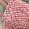 Piedra Turmalina, Granate, Ágata, Piedra Lunar, Lapislázuli, Cristal Cuentas Facetadas de 3 mm, Cuentas Sueltas para Manualidades
