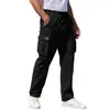 Pantalones de trabajo para hombre, estilo recto fino y holgado de verano, pantalones casuales para hombre de talla grande, nueva colección 2026, pantalones de verano para hombre