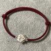 Cuerda de Mano de Loto Orilla Mismo Loto de Mano de Loto Pulsera Tejida Nueva Pulsera de Regalo para Novia