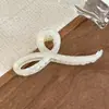 Moda Europea y Americana Nueva Elegante Pinza para el Cabello de una Palabra Estampado de Leopardo Lazo para el Cabello Pinza para el Cabello de Color Sólido Simple Accesorios para el Cabello Versátiles para Salir