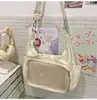 Versión Coreana Linda Bolso de Hombro Suave para Chica Verano Nuevo Ins Japonés Anime Bolsa de Dolor Dulce Fresca Bolso Cruzado para Chica
