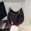 Bolso de Hombro a Cuadros para Mujer 2026 Verano Nuevo Estilo Casual con Textura Bolso de Hombro Simple Elegante con Estilo Bolsa de Compras para Chicas