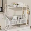 Prateleira de Banheiro Porta-Papel Higiênico para Cima do Vaso Sanitário Prateleira de Armazenamento de Produtos de Higiene e Cuidados para Banheiro e Vaso Sanitário Sem Furos