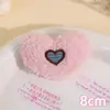 Chaveiro de Coração de Pelúcia, Acessório de Cabelo de Coração Pêssego, Broche, Bolsa, Sapatos, Meias, Chapéu, Acessórios de Roupa, Pingente de Boneca Pequena, Mercadorias em Lote