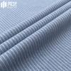 Tela para Pijamas Ropa Interior Cálida de Otoño e Invierno Rayas Teñidas en Hilo de Terciopelo Alemán Doble Cara 280g Base de Tela de Gamuza Calentada Tejida