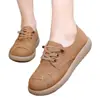 Zapatos Planos Antideslizantes Estilo Birkenstock Nuevos de Primavera para Mamás, Zapatos Versátiles de Moda Retro para Mujeres de Mediana Edad con Punta Ancha
