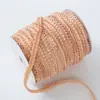 Cinta de Satín de 1 cm con Borde Fruncido en Colores Macarrón con Acabado Brillante, Accesorios Hechos a Mano para Manualidades, Cinta al por Mayor