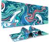 Popular Alfombrilla de Ratón Abstracta con Ondas Fluidas de Venta Caliente Transfronteriza Amazon Alfombrilla de Escritorio Extragrande Alfombrilla para Gaming