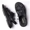 Sandalias de Calidad de Exhibición para Hombre, Antideslizantes, Suela Suave, Suela Gruesa, Resistentes al Desgaste, Transpirables, para Verano, Conducir, Dos Usos, Zapatos de Playa de Moda