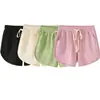 Shorts Deportivos de Cordón Versátiles y de Moda para Mujer 2026 Nuevo Estilo de Verano para Casa y Exteriores Casuales de Pierna Recta de Pierna Ancha