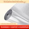 Filme de bolha de folha de alumínio de isolamento térmico material de embalagem de móveis filme de alumínio telha cerâmica filme protetor de telhado de vidro de sala de sol filme protetor solar
