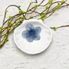 Luxo Leve e Exquisita Organza Bordada à Mão Flores de Cinco Pétalas Acessórios de Cabelo Feitos à Mão DIY Embellishments Florais Tridimensionais Acessórios para Sapatos e Meias Roupas