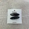 Pinza para el pelo con estampado de leopardo estilo coreano, pinza lateral de alta gama y exquisita, pinza para flequillo de color bloqueado, pinza para el pelo de la frente, accesorio para el pelo