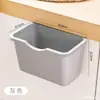 Lixeira de cozinha pendurada na porta do armário da cozinha doméstica balde de armazenamento de plástico especial para sala de estar banheiro lixeira pendurada