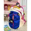 Bolsa de Moda Transfronteiriça Cor Dopamina Color-Blocking para Caminhada ao Ar Livre e Montanhismo Mochila Multifuncional Bolsa de Viagem Bolsa para Computador Mochila