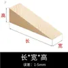Instalación de puertas y ventanas fijación cuñas de madera nivelación ajuste tacos de madera almohadillas expansión bloques de madera inclinados topes de puerta topes de puerta almohadillas de madera inclinadas para puerta