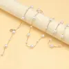Cadena de Cintura de Perlas para Joyería Europea y Americana Moda Versátil Cadena Decorativa para Vestido de Gama Alta Versátil Cadena Fina de Perlas para Cintura