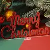 Decoración para Pastel Árbol de Navidad 2025 con Deseos, Figura Tridimensional de Santa Claus, Vela de Estrella de Cinco Puntas, Lazo, Adorno para Insertar
