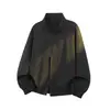 Chaqueta de otoño, estilo retro, diseño nuevo versátil, con cremallera, cuello alto, prenda superior casual para hombre, chaqueta de hombre