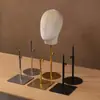 Soporte de exhibición de sombreros molde de cabeza soporte para pelucas accesorios bufandas bufandas de seda soporte para sombreros soporte para sombreros maniquí de espuma de cuerpo humano cabeza