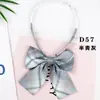 Cuello JK Lazo a Cuadros Uniforme para Foto de Graduación Estilo Universitario Japonés para Mujer Mariposa Decorativa Falda a Cuadros Mismo Cuadro Pequeño