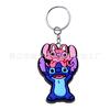 Nuevo Llavero de Stitch Dibujo Animado Lindo Pegamento Suave de PVC Estudiante Bolsa Escolar Colgante DIY Pequeño Regalo Venta Directa de Fábrica