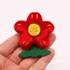 Vermelho Chinês Ano Novo Fortuna Desenho Animado Pelúcia Acessórios Atacado Broche Materiais DIY Flor de Dinheiro Paz Acessórios de Cabelo
