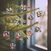 Pingente Fada de Feriado Transfronteiriço conjunto Decoração de Casa de Natal Enfeites para Pendurar na Árvore de Natal Suprimentos para Festa Pingente de Ano Novo