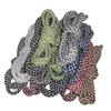 [17] pulsera de cordón reflectante tejida para hombre redonda fluorescente casual baloncesto zapatos deportivos cordones venta directa de fábrica